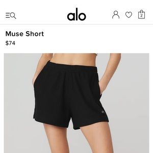 Alo muse shorts